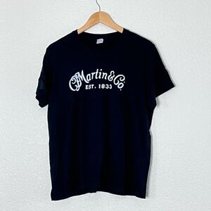 Martin & Co. | Black Martin guitar tee shirt men’s size medium